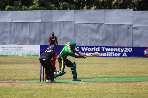 Nigeria Vs Ghana International T20 Cricket Match. Very close contest, Ghana won by 7 Wickets.&n