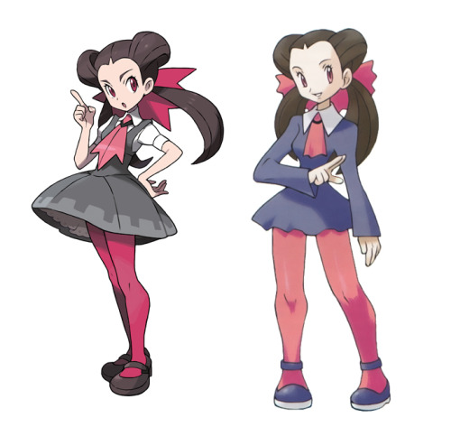 morph-locked:just a comparison between Suigimori’s official character art from Omega Ruby and Alpha 