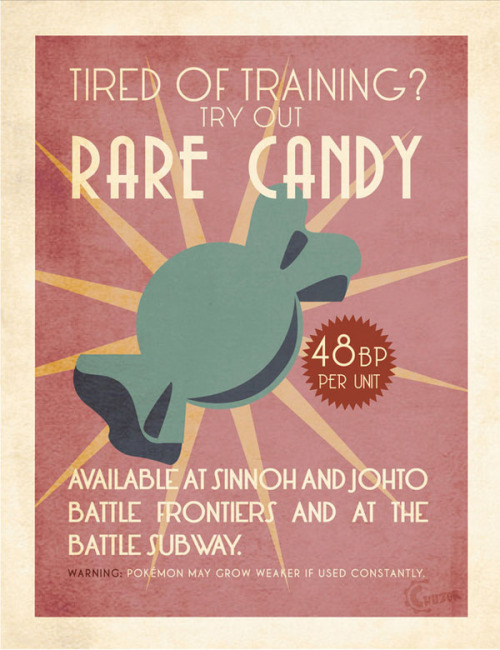 gofwd:  Delightful vintage-style Pokemon ads. 