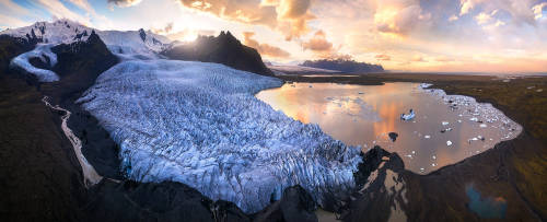 Dramatic Summer Night in Iceland by Daniel Gastager