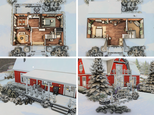 Old Red Barn (NO CC) I’m back from the Christmas break with a new build! I love how some can r