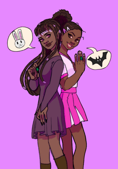 Blacktober: Day 1 - Childhood FavoritesIvy and Olivia from My Sister The Vampire