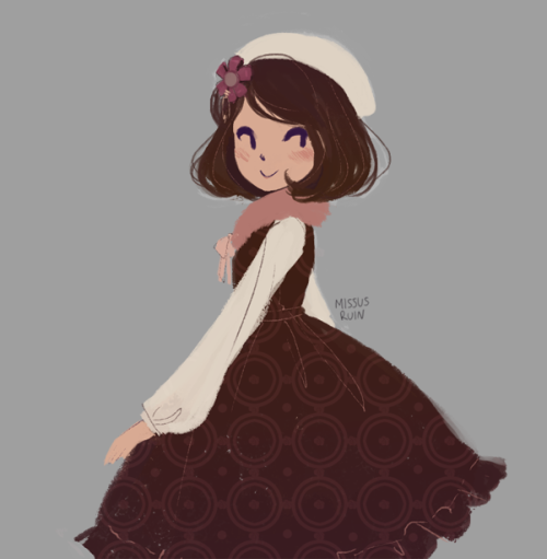 missus-ruin: more brush tests drew some lolitas