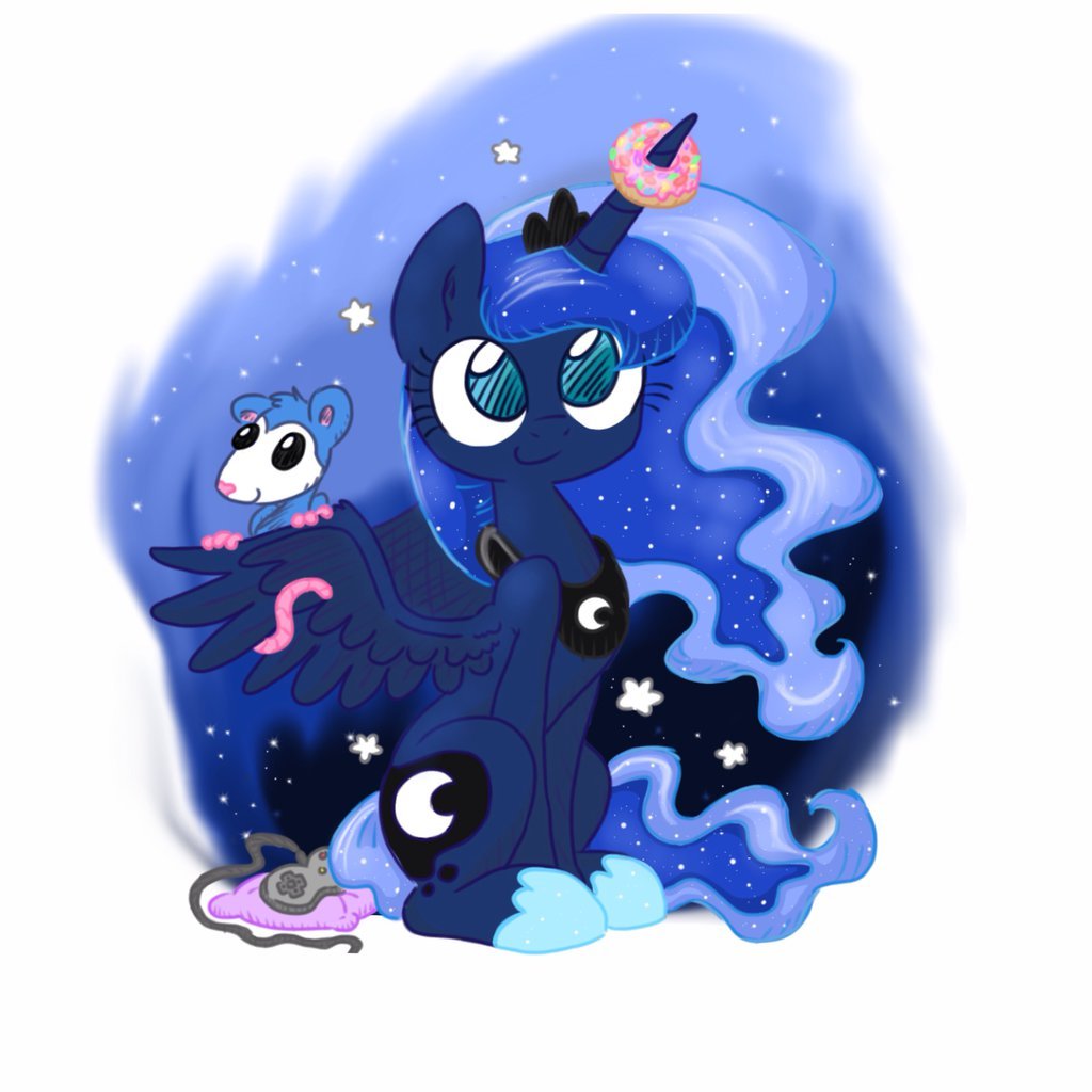 that-luna-blog:  Princess Luna by iMarieU  x3! &lt;3