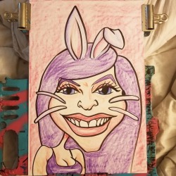 My girlfriend is a wabbit.  Purple.   ==========================
