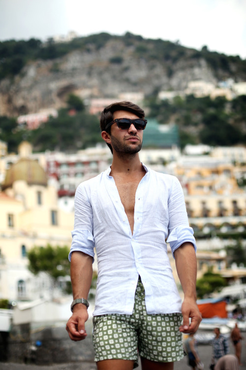 When in Positano - Don’t miss the new post up on www.thethreef.com 