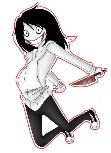gracedoll445:  if your ever sad or mad just jump with a knife in your hand and say
