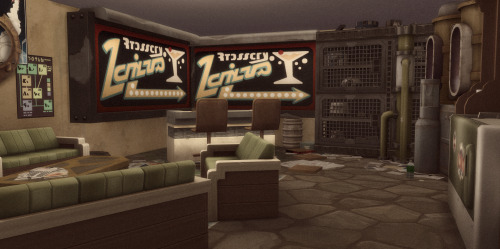 The BunkerBar &amp; LoungeDetails: NO CC!! Lot size: 20x20Lot Type: BarBuilt in: Stran