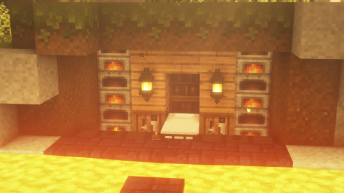 minelied:he built a fire just to keep me warmyeah imma swiftie. but weird base next to lava w a port