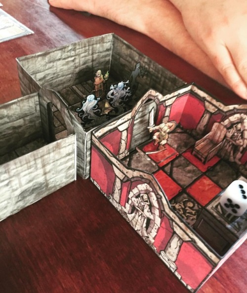 Boss fight from today’s Darkfast Dungeons at the Watchtower Restaurant in Waterloo today. #kwawesome