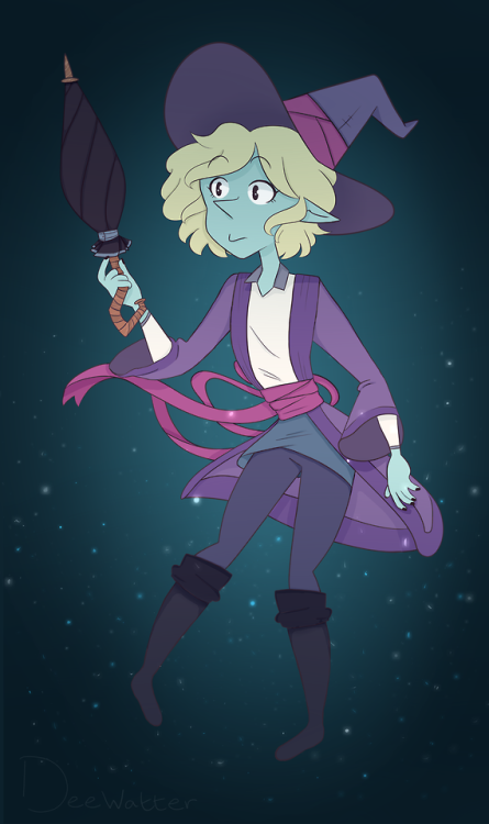 Sorry, but from now on I’m never drawing anything else but Taako in the Graphic Novel design.This to