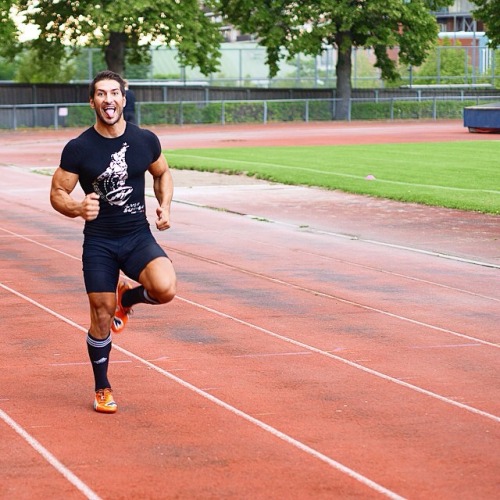 sirjocktrainer: Running should always be fun. Ya I&rsquo;d be happy to run after him!