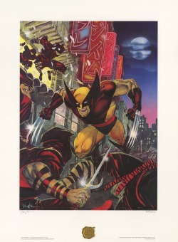 westcoastavengers:  Wolverine Vs Ninjas by