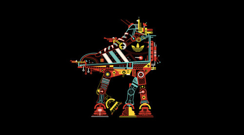 tiefighters: Adidas x Star Wars Series by Petros Afshar