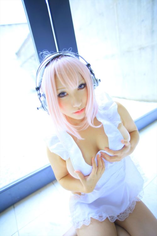 Super Sonico - Super Sonico [Apron] (Saku) 1-8