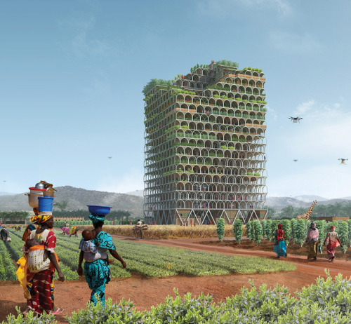 ‘Mashambas’ Tower could revolutionise global farmingThis concept for vertical farming is