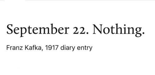 September; I Am Filled With Hope.