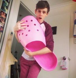 charmn:  Walk into the club like what up I got a big croc. 