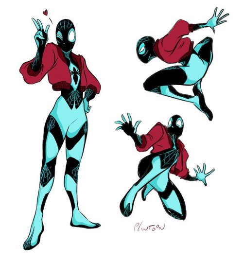 Some spiderverse/spidersona sketches to start off the new year!