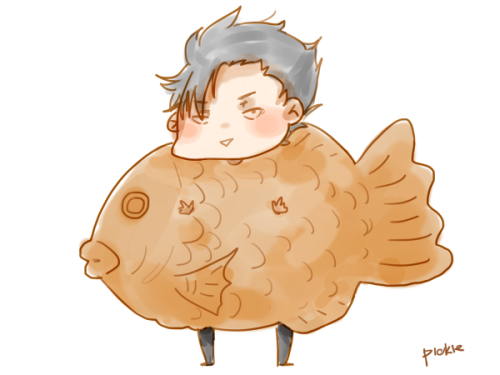 picklestpickle:  dumpling kuroo, taiyaki kuroo, and pudding kuroo  I wanna eat em