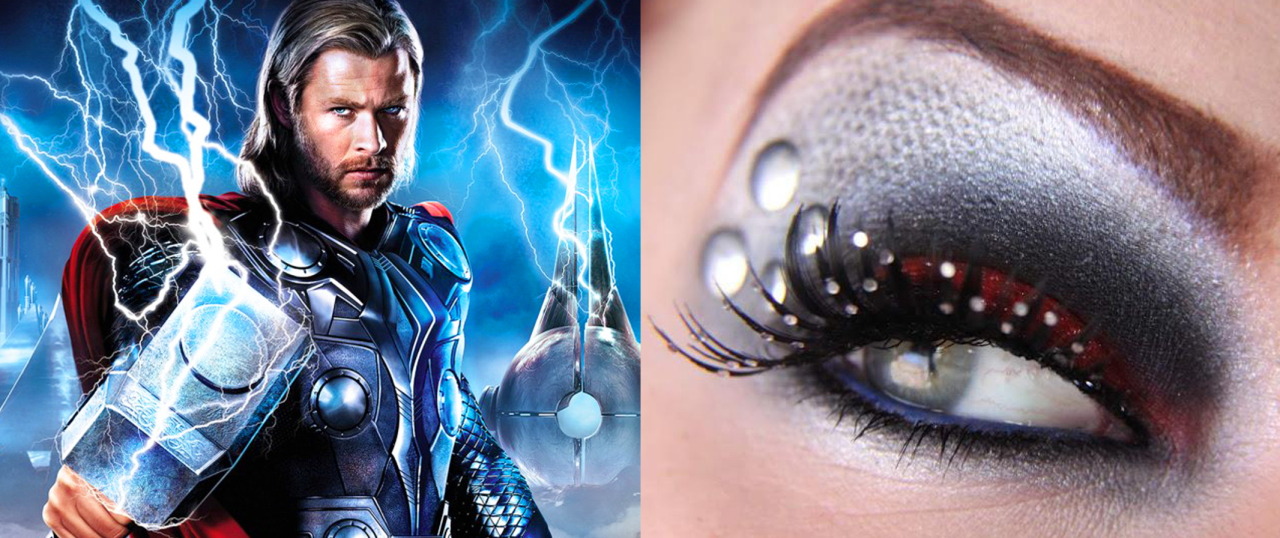 to-write-is-might:  lexistark1:  AVENGERS MAKE-UP  This… This is so beautiful…