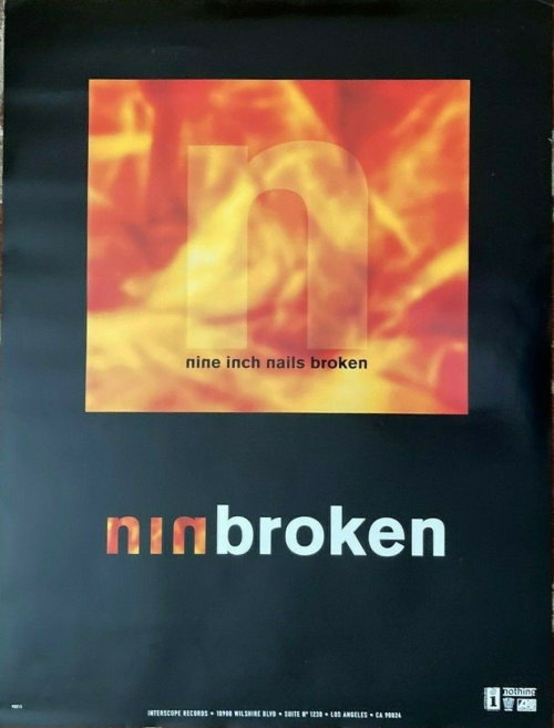 NI | Broken Era Press Photos & Promo Poster | 1992| Photography By Chris Buck
