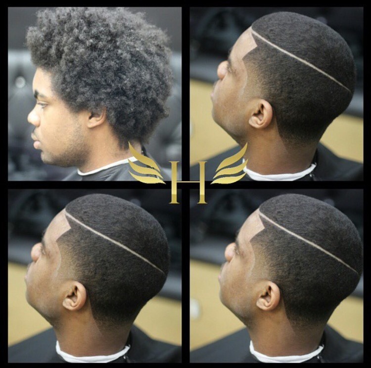 killthebloodyredprinceofdeath:  afro-arts:  Hawk The Barber Prodigy  www.styleseat.com/hawkdabarber