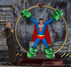 I will kill you , Superman .My kryptonite is much Â strong for you !