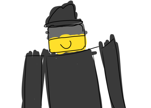 Guys I Can Draw So Well (I Can’t Draw His Hat For Shit So I Gave Up And Did This)
