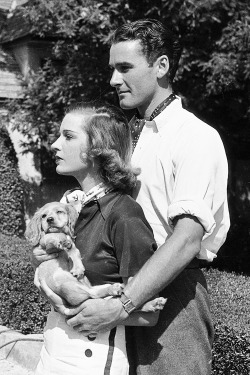 avagardner:  Errol Flynn and his first wife,