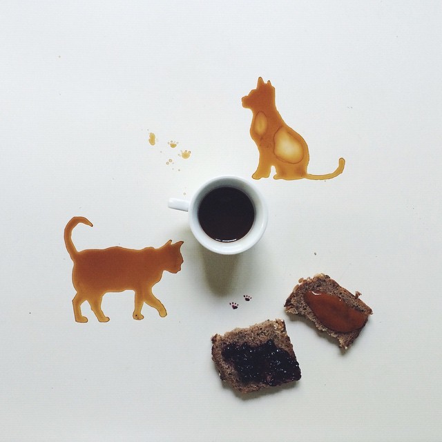 awesome-picz:    Spilled Food Turned Into Beautiful Art By Giulia Bernardelli