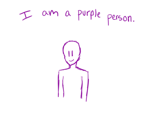 sensiblereblogifposts:Reblog if you believe in purple