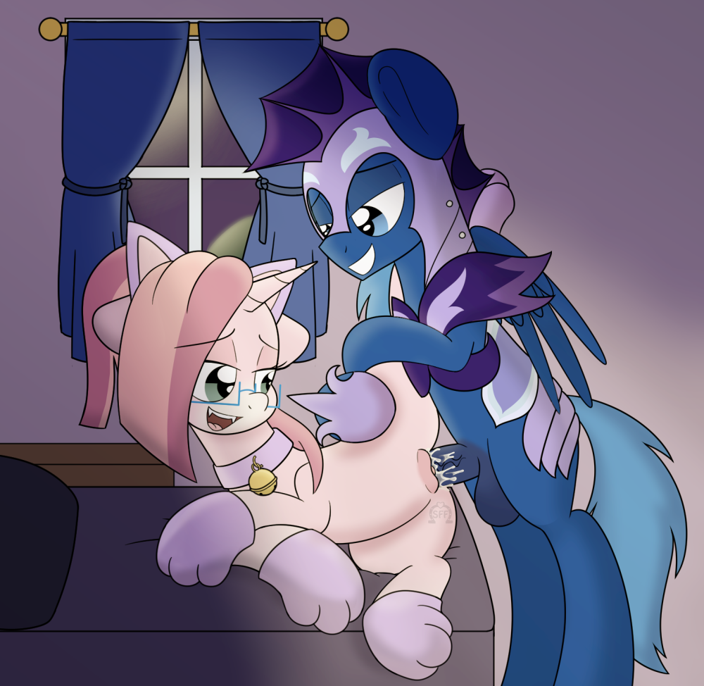 sweetfilthyfun: Commission for @soulkitty87   Like my art? Want to see more of it?