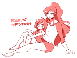 chiicharron:  last art while im in america ;v; have some more red gfs 