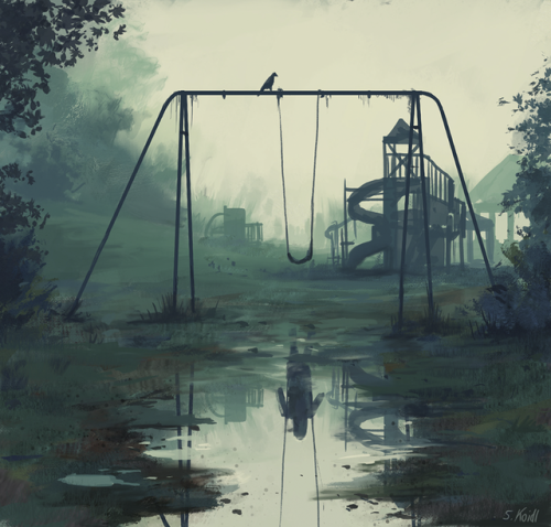 sixpenceee:  Horror art by Stefan Koidl porn pictures