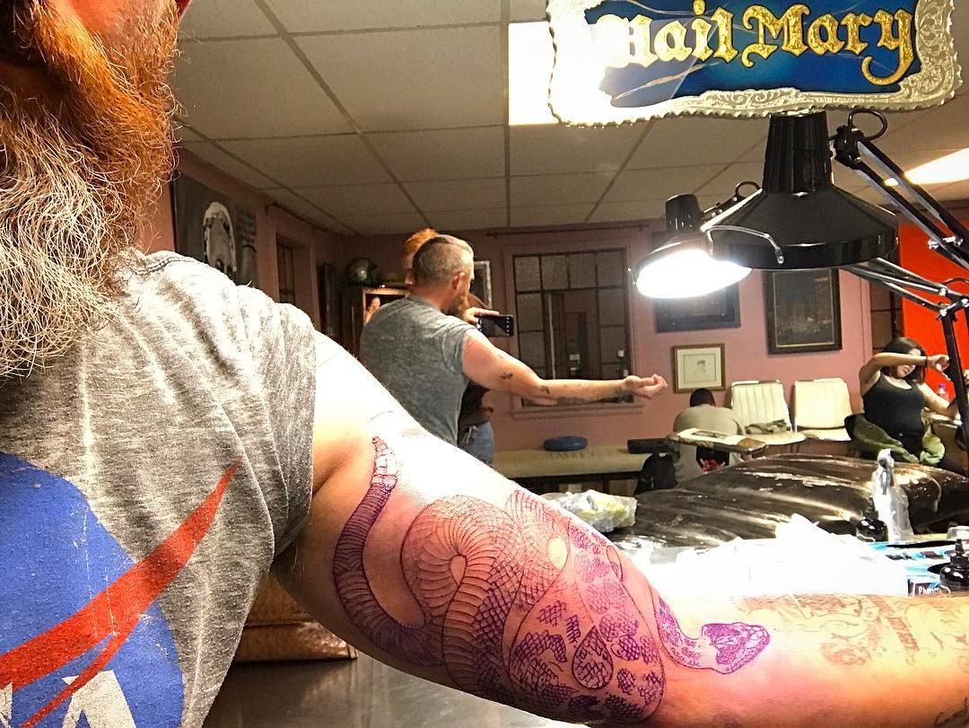 Riding in cars with boys. The oft untold adventures of Nan Goldin and tattoo  artist Mark Mahoney as told by Mark and Nan themselves in ou... | Instagram