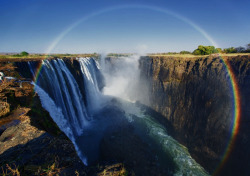 awkwardsituationist:  victoria falls. above: