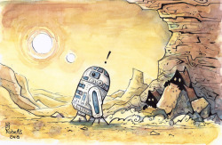 corinneart:  Week 29 - Tatooine. Inspired