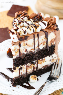 foodffs:S’MORES ICE CREAM CAKE Really nice recipes. Every hour. Show me what you cooked!