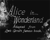 lewis-carroll:  Opening titles: ALICE IN WONDERLAND 