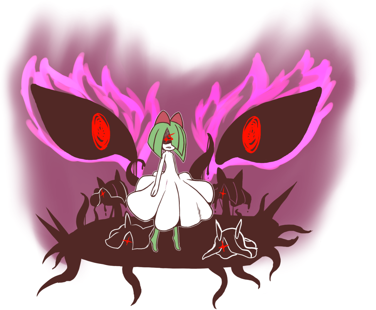 282 Shiny Gardevoir-Mega by ExoticPoke on DeviantArt