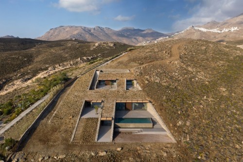 NCaved by Mold Architects is Burrowed into the Hill of this Greek Isle 