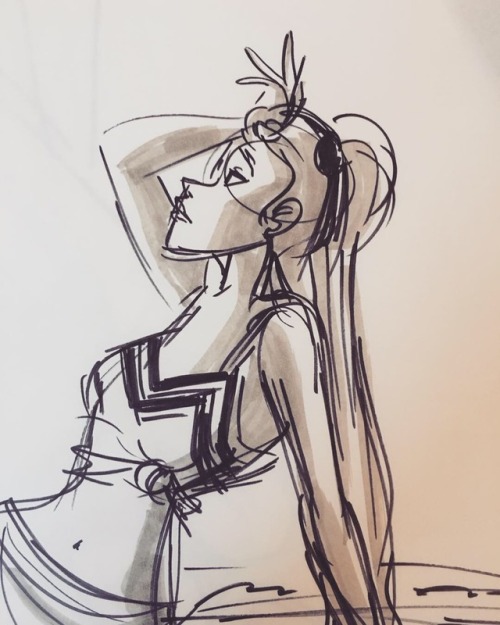 A bunch of semi-recent (??) life drawings from Instagram