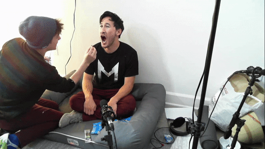 thedarkeststarrms:  Mark’s an obedient boy… for charity.