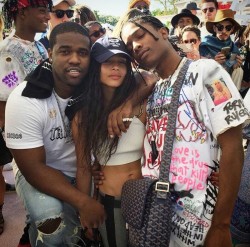 ramirezcarc:  A$AP Ferg x Zoe Kravitz x A$AP Rocky 💯