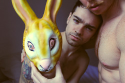 Freddy and the RaBBiT - @frederickrave​ and @alexanderguerraAlexanderGuerra.com @itstherabbit via instragram