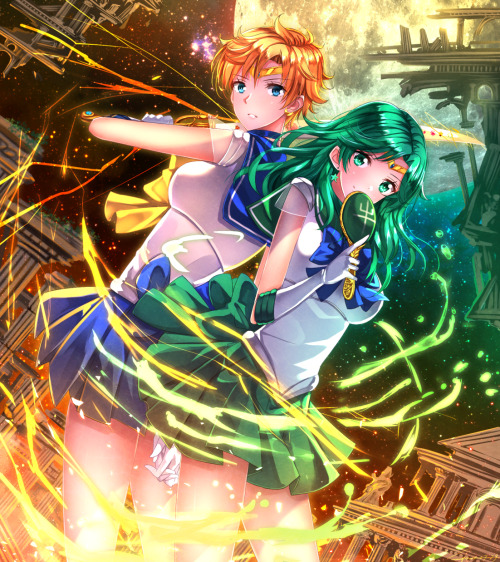 girlsbydaylight:Sailor Soldiers by 刃天