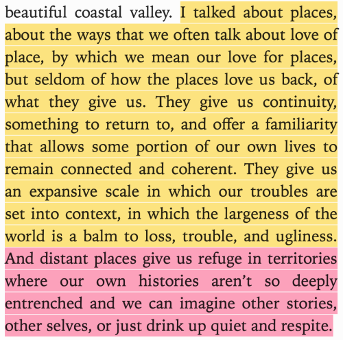 luthienne:Rebecca Solnit, from The Faraway Nearby