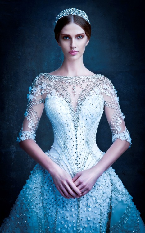 Michael Cinco bridal, fall 2015 (click to enlarge)