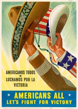 karlrodrique:  1943. Americanos Todos, luchamos